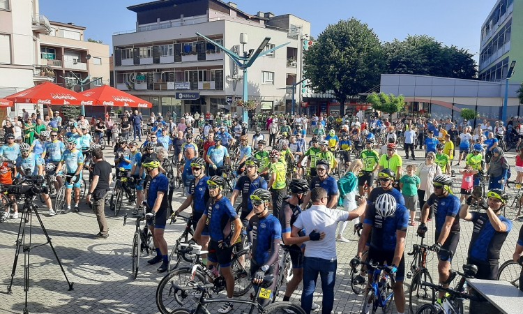 Biciklistički i trkački maraton Bihać - Srebrenica 2021